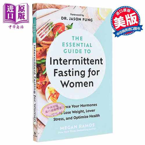进口原版 *女性间歇性禁食基本指南 Essential Guide to Intermittent Fasting for Women 英文原版 Megan Ramos   Greystone Book