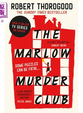 进口原版 *马洛谋杀俱乐部之谜1 马洛谋杀俱乐部 The Marlow murder club mysteries 1 英文原版 Robert Thorogood   Harper Colli