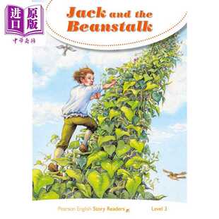 进口原版 *Pearson English kids readers培生小学英语分级绘本3级 杰克和豆茎Jack and the Beanstalk蓝思值460L中   Pearson Edu