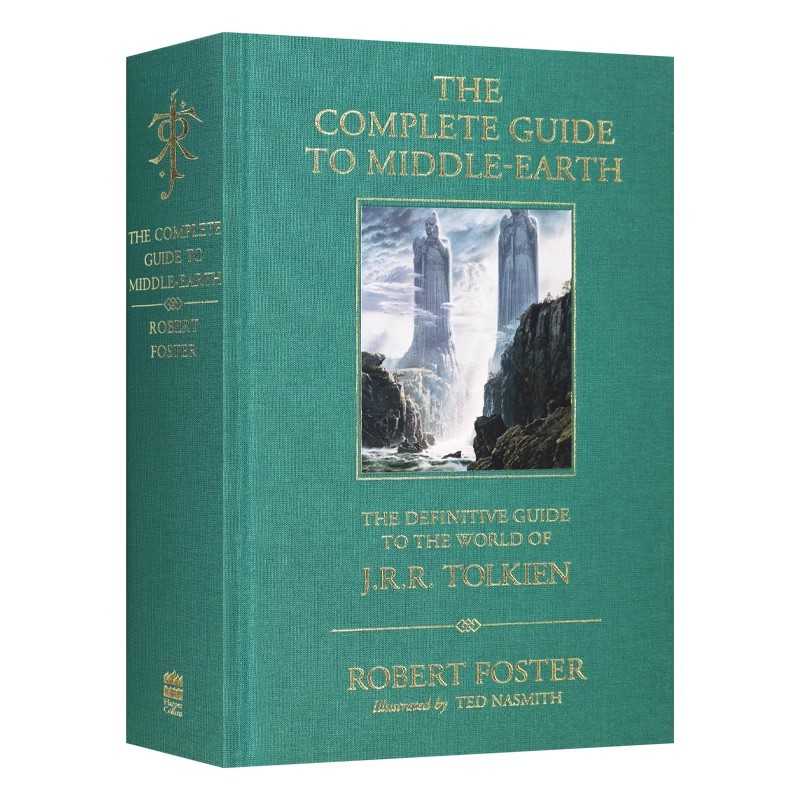 进口原版 The Complete Guide To Middle-Earth 中土世界完整指南 全彩插图豪华版盒装 精装 奇幻小说 英文版 进口英语原版书籍