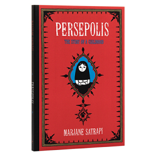 进口原版 Reprint 历史 玛赞·莎塔碧 Persepolis Pantheon; Satrapi 英文原版 绘本 漫画 Marjane 我在伊朗长大1：面纱