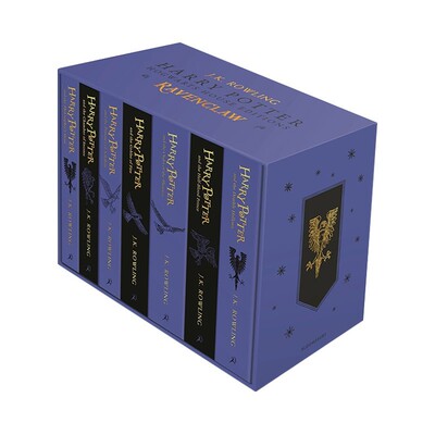 进口原版 Harry Potter Ravenclaw House Paperback 哈利波特1-7册套装 拉文克劳学院版 英文版 进口英语原版书籍 英文原版 儿