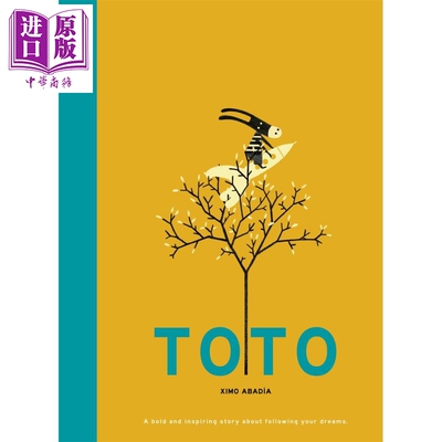 进口原版 *精品绘本 小黑驴杜杜 Toto Ximo Abadía 儿童励志读物 英文原版   Templar Publishing