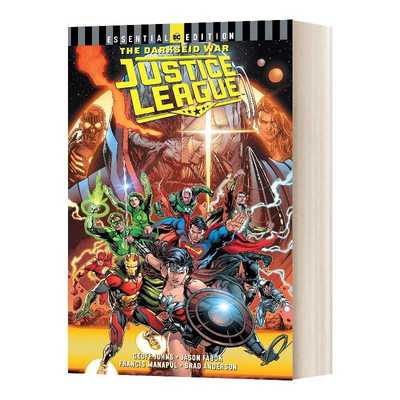 进口原版 正义联盟 达克赛德战争合订本合集 英文原版 Justice League The Darkseid War 漫画 英文版 Geoff Johns 进口英语原