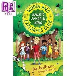Benji King 森林学校 翡翠王 进口 进口原版 推理探险故事 本吉 儿童小初文学 英文原版 Emerald Bloomsbury 黑白插图小说