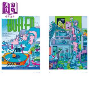 日文艺术原版 najＵＣo作品集 ILLUSTRATION MAKING＆VISUAL 翔泳社 进口原版 BOOK LＵＣKY