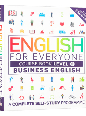 进口原版 DK人人学英语 商务英语2 English for Everyone Business English Level 2 Course Book 英文原版 englishforEveryone
