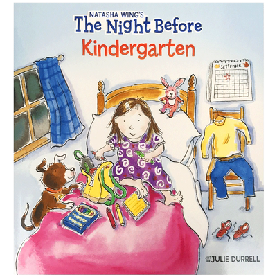 进口原版 英文原版绘本 上幼儿园的前一晚 The Night Before Kindergarten 儿童情绪管理绘本 英文版进口书籍   Grosset