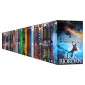 Jackson 波西杰克逊全套22册 奥林匹斯英雄 进口原版 神火之盗 Percy 马格纳斯与仙宫之神 埃及守护神 英文原版 阿波罗 审判