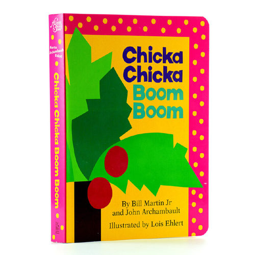 进口原版 *英文原版儿童书 Chicka Chicka Boom Boom 叽喀叽喀碰碰 （名家绘本）   Little Simon
