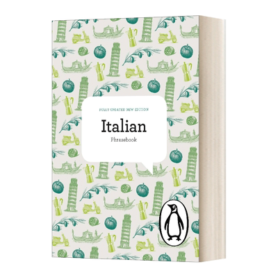 进口原版 The Penguin Italian Phrasebook 企鹅意大利语常用语手册 英文版 进口英语原版书籍 英文原版   Penguin