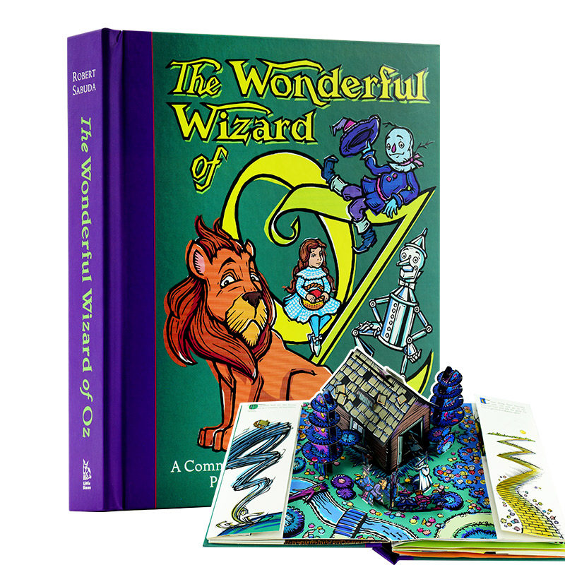 进口原版 绿野仙踪 立体书 英文原版 The Wonderful Wizard Of Oz 原装进口 名家Robert Sabuda   Little Simon