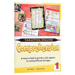 进口原版 *【新加坡英语教材】Targeting English Comprehension Book 1目标英语阅读理解1   STAR PUBLISHING PTE LTD.