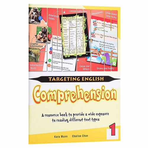 进口原版 *【新加坡英语教材】Targeting English Comprehension Book 1目标英语阅读理解1   STAR PUBLISHING PTE LTD.
