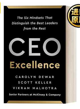 进口原版 英文原版 CEO Excellence 卓越的首席执行官 精装 英文版 Carolyn Dewar 进口英语原版书籍   John