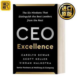 进口原版 英文原版 CEO Excellence 卓越的首席执行官 精装 英文版 Carolyn Dewar 进口英语原版书籍   John