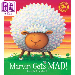 进口原版 Bloomsbury 进口图书 Mad Marvin Bloomsbur 儿童绘本 小绵羊马尔文 动物故事图画书 精品绘本 英文原版 生气 Gets