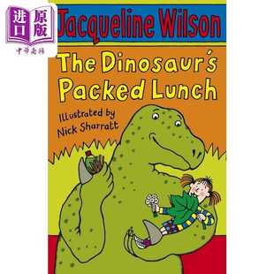 午餐盒 BOOKS CORGI 英文原版 杰奎琳.威尔逊短篇小说 恐龙 儿童读物 Dinosaurs The 进口童 进口原版 Packed 小说故事 Lunch