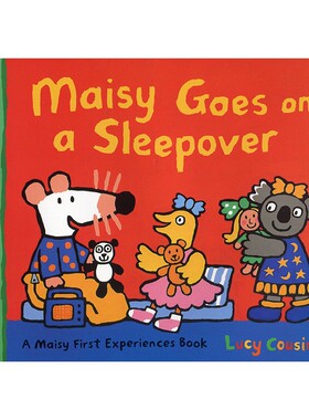 进口原版 99选5 Maisy goes on a Sleepover 小鼠波波熬夜狂欢 英文原版绘本 廖彩杏书单 儿童启蒙亲子互动学习 平装