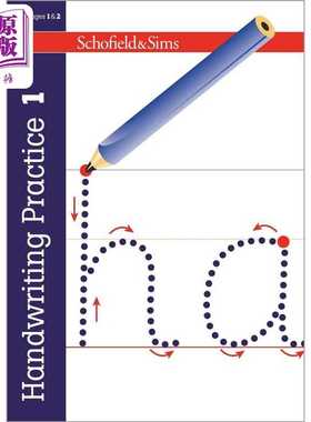 进口原版 *英国S&S教辅 Handwriting Practice 1 手写练习 1（5-7岁）英文原版  英语字母书写练习   Schofield and Sims