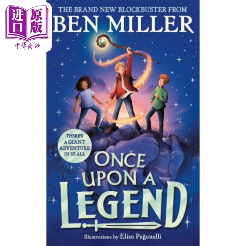 进口原版 *从前有个传奇 英文原版 Once Upon a Legend Ben Miller Elisa Paganelli   Simon & Schuster