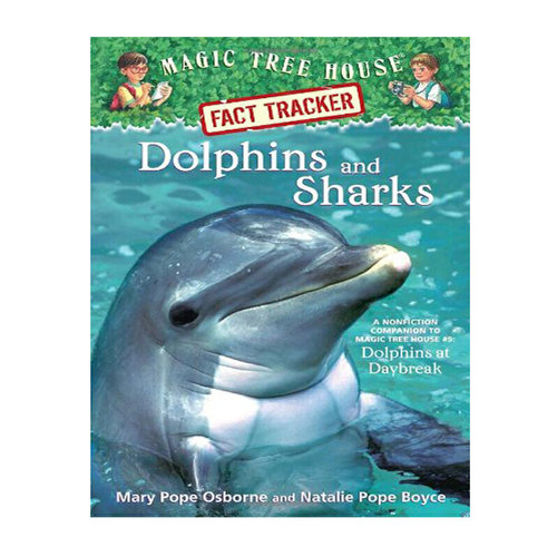 进口原版 *Magic Tree House Fact Tracker 9 Dolphins and Sharks 树屋小百科9 英文原版进口图书 树屋 小   Random House