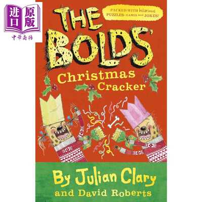 进口原版 *波尔兹一家圣诞特辑 节日谜题书 The Bolds Christmas Cracker A Festive Puzzle Book 英文原版 Julian    Andersen Pr