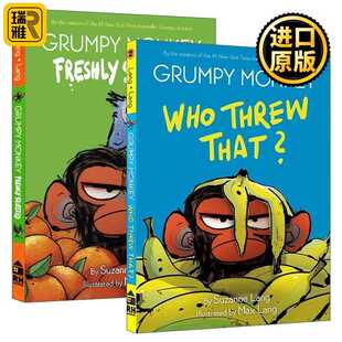 进口原版 英文原版 Grumpy Monkey Graphic Novel 暴怒猴漫画版系列2册 全彩绘本图画书 情绪控制 英文版 进口英语原版书籍