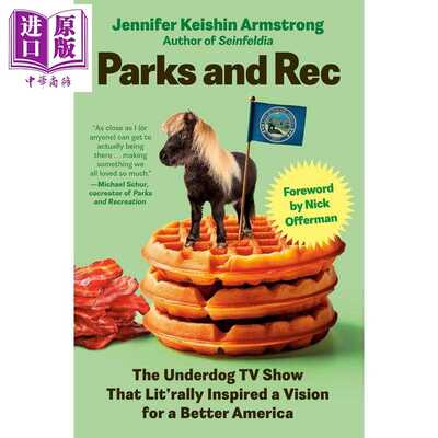 进口原版 *公园与游憩官方幕后指南 Parks and Rec 英文原版 Jennifer Keishin Armstrong   Ebury Press