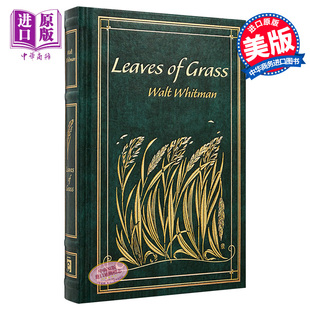 Whitman 美国民族 草叶集 皮面精装 英文原版 Walt Canterbury Reynolds 进口原版 Grass Leaves 沃尔特·惠特曼 David