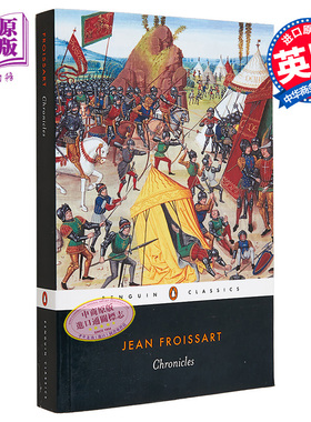 进口原版 *让 傅华萨 编年史 法国中世纪知名编年史家  英文原版 PBC Chronicles Jean Froissart   Penguin UK