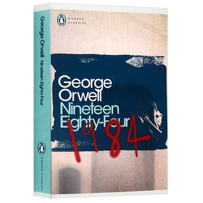 进口原版 Nineteen Eighty-Four 1984 英文原版 George Orwell 英文原版 乔治奥威尔 一九八四 反乌托邦小说 动物农村庄园作者