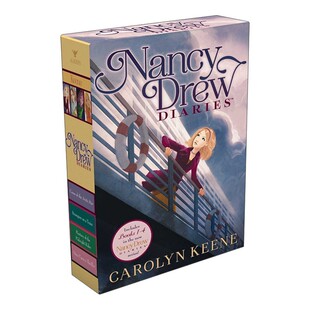进口原版 Nancy Drew Diaries 南希德鲁日记1-4册套装 英文版 进口英语原版书籍 英文原版 儿童侦探小说 Aladdin