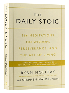 进口原版 每日的修行 366个关于智力 英文原版 The Daily Stoic 毅力与生活艺术的沉思 英文版 Ryan Holiday   Profile