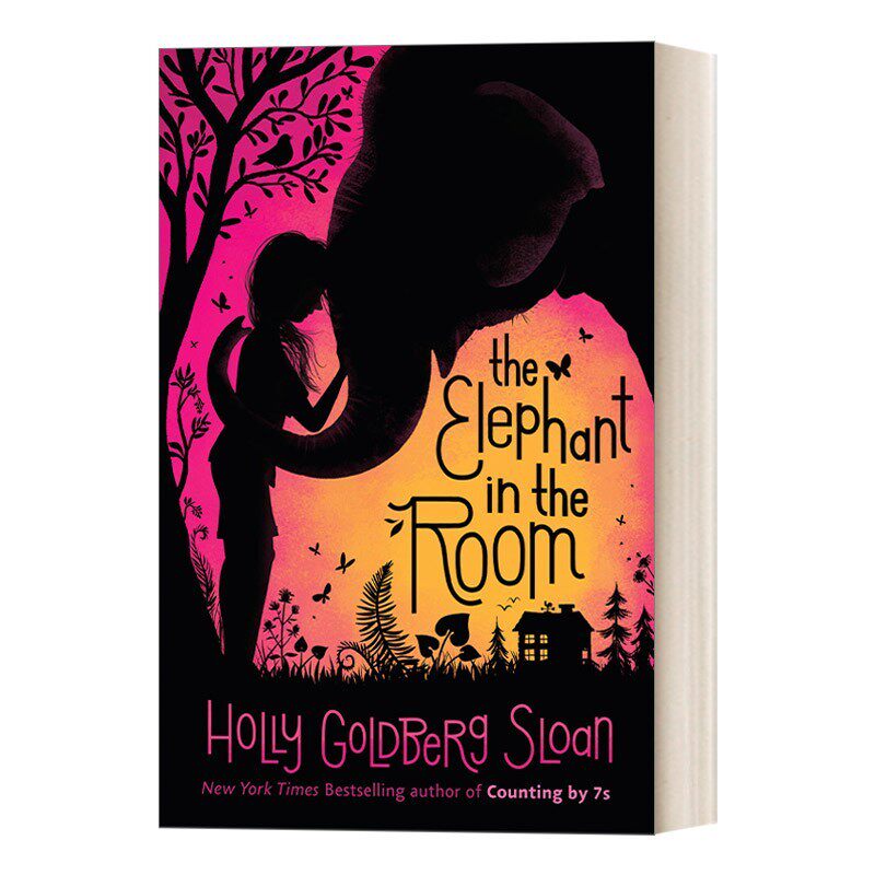 进口原版 The Elephant in the Room 房间里的大象 Holly Goldberg Sloan 关于家庭分离动物与人类间感人故事儿童绘本 进口书