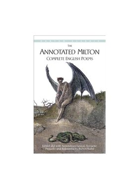 进口原版 *约翰·弥尔顿英文诗全集 英文原版The Annotated Milton: Complete 外国诗歌   Bantam Books