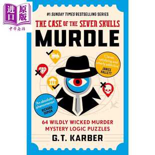 The 七头骨案 Karber Seven Book 悬疑推理 Profile Case the 英文原版 进口原版 Murdle 益智游戏 谜团谜题系列 Skulls