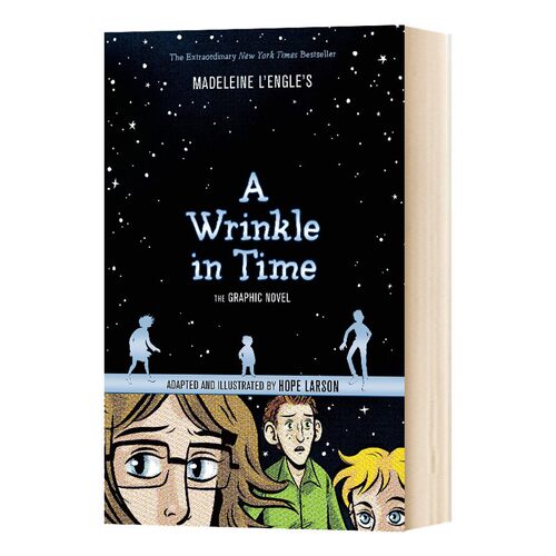 进口原版 时间的褶皱 漫画版 英文原版 A Wrinkle in Time 梅格时空大冒险 时间的皱折 皱纹 全英文版 Madeleine L'Engle 进口