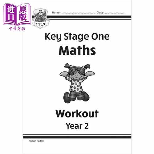 进口原版 *英国CGP KS1 Maths Workout - Year 2  CGP/TEAM Coordination Group Pub