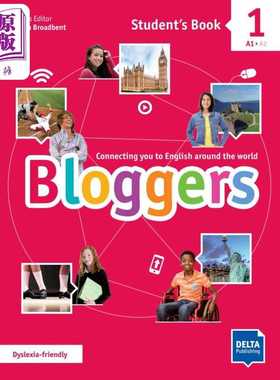 进口原版 *Bloggers 1 Student's Book Delta for Teens CEFRA1-A2 1学生用书 青少儿英语教材 英文原版进口教   Delta Publishing