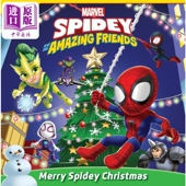 Christmas英文原版 His 圣诞快乐 Friends Marvel Amazing 蜘蛛侠与朋友们 进口 and 进口原版 Pres Spidey Disney Merry