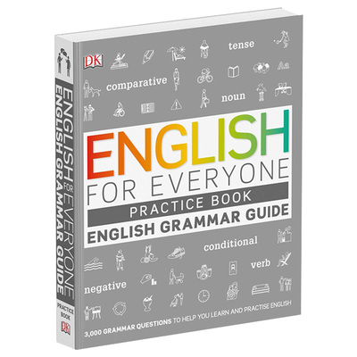 进口原版 DK人人学英语语法练习册 英文原版 English for Everyone English Grammar Guide Practice Book学习指南工具书englis