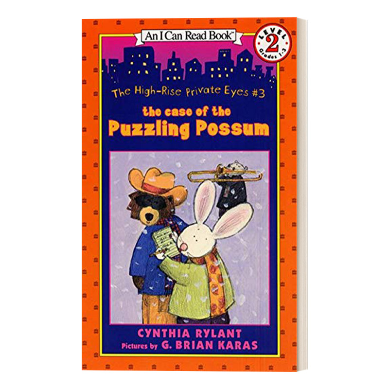 进口原版 The High-Rise Private Eyes #3 The Case of the Puzzling Possum 英文版 摩天大楼私家侦探系列3 I Can Read 2分级