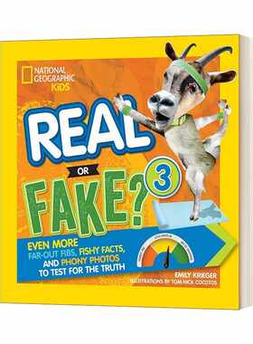 进口原版 Real or Fake? 3 国家地理儿童教育绘本 是真是假3 英文版 进口英语原版书籍 英文原版   National
