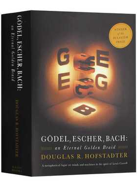 进口原版 哥德尔 埃舍尔 巴赫 集异璧之大成 英文原版 Godel Escher Bach An Eternal Golden Braid 英文版进口原版英语书籍