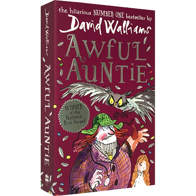 进口原版 Awful Auntie 恶魔姑姑的可怕计谋 英文原版 大卫少年幽默小说系列 可怕的阿姨 罗尔德达尔继承人David Walliams 进口