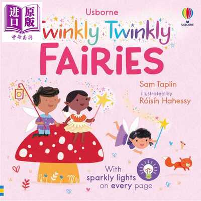 进口原版 *发光书 仙女 The Twinkly Twinkly Fairies 英文原版 幼儿纸板书 亲子读物 低幼绘本图画书 进口童书 Usb   Usborne Pub