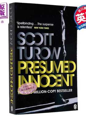 进口原版 *无罪的罪人 无罪推定 杰克吉伦哈尔主演剧集原著 Presumed Innocent 英文原版 Scott Turow 推理与惊悚小   Penguin UK