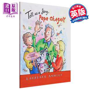Story 艺术家故事 Tell Laurence Lin 进口原版 儿童图画故事书 Papa 英文原版 夏加尔 Chagall Frances 4到8岁