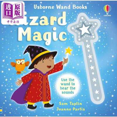 进口原版 *魔杖发声书 小巫师 Wand Books Wizard Magic 英文原版 幼儿纸板书 互动有声书 亲子读物 低幼绘本图画书   Usborne Pub
